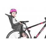 Detská sedačka Elibas pod sedlo - tmavosivá